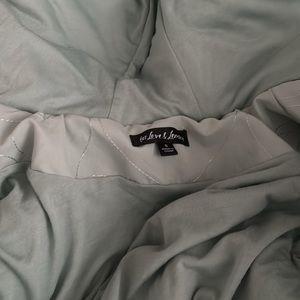 [For Love & Lemon] Heart Long Coat - Green (USED) Size: S